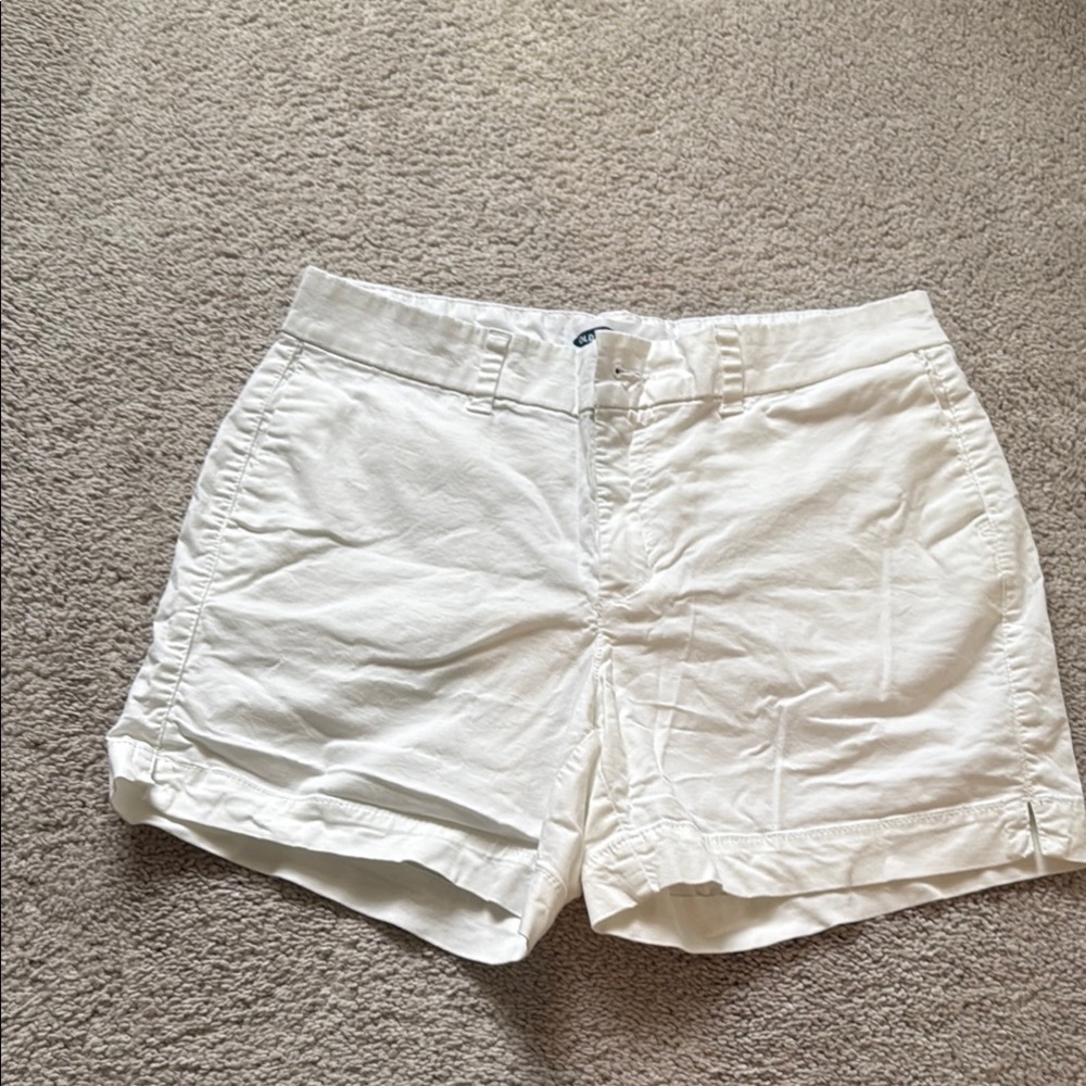Old Navy White Everyday Shorts
